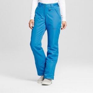 Women's Zermatt Blue Snow Pants Size XL